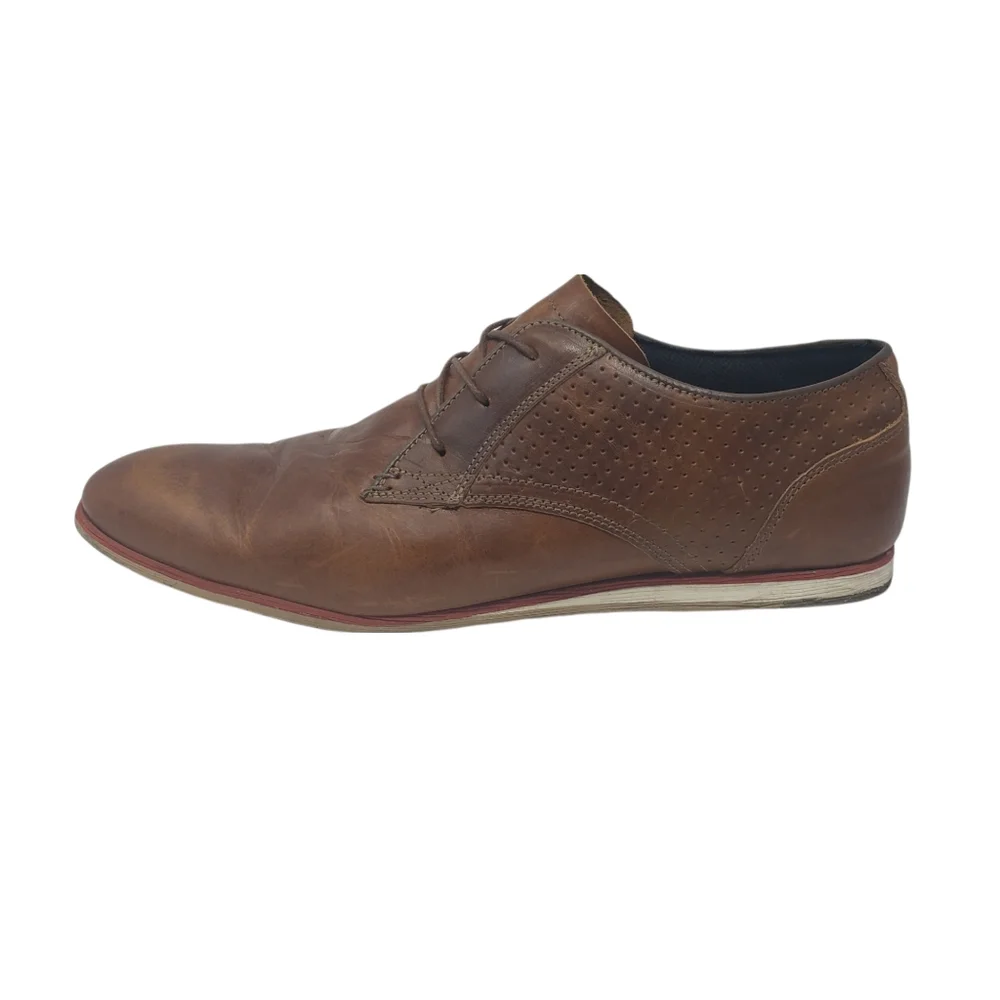 Steve Madden Tan Leather Shoes Size 13 Lace‎ Up St Annes